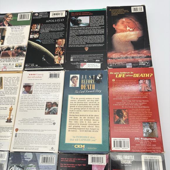 Lot Of 12 VHS Movies - Classics/Blockbusters - Drama Action Suspense - Pre-owned - Picture 8 of 11